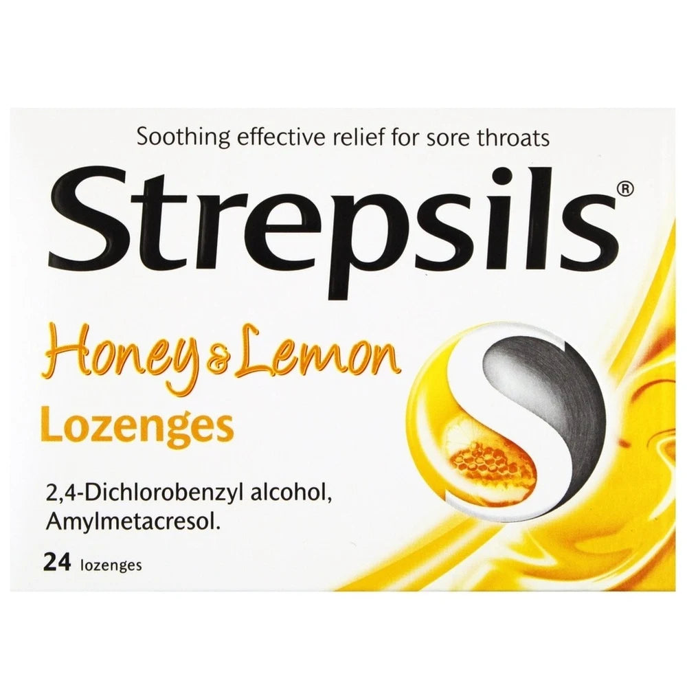 Strepsils Honey & Lemon Lozenges x24