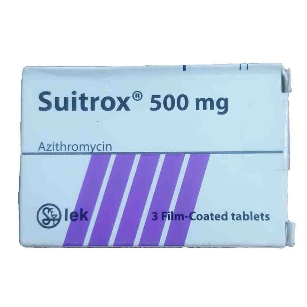 Suitrox 500mg x3 Tablets