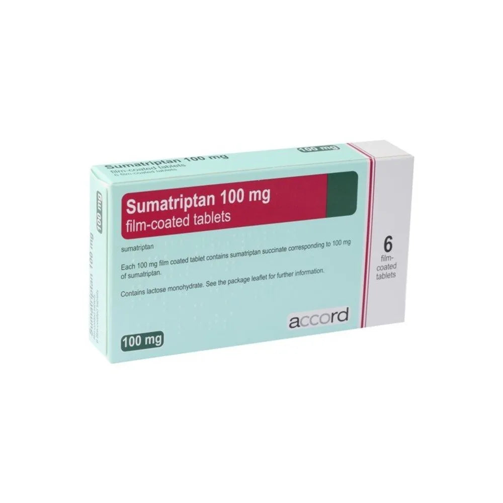 Sumatriptan Accord 100mg x6