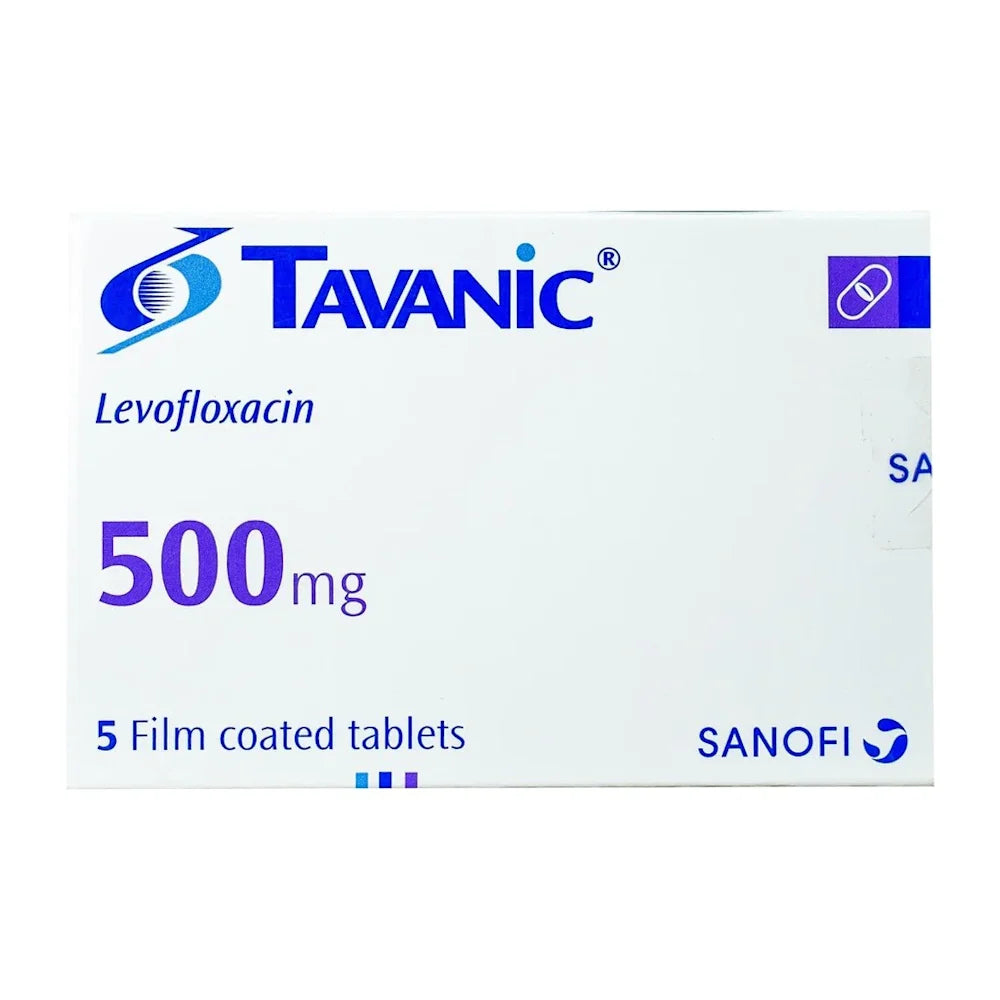 Tavanic (Levofloxacin) 500mg Tabs x5