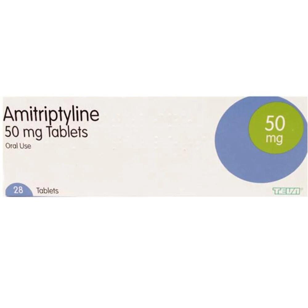 Amitriptylline [Teva] 50mg Tablet x28