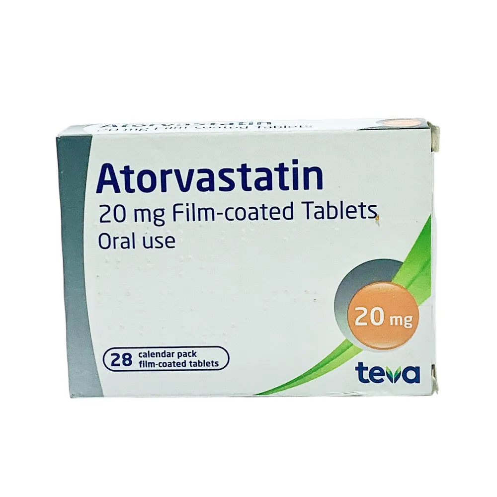 Teva Atorvastatin 20mg tabs x28