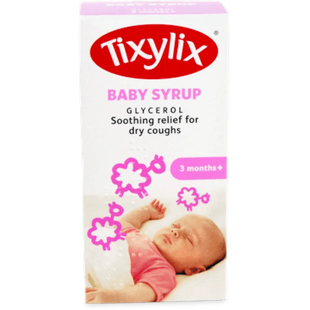 Tixylix Baby Syrup Glycerol 3 Months+ 100ml