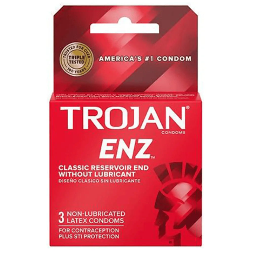 Trojan Classic Non-Lubricated Condom x3