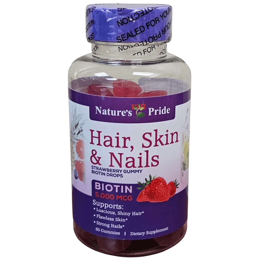 Uni-Nature's Pride Hair, Skin & Nails 5000mg x60