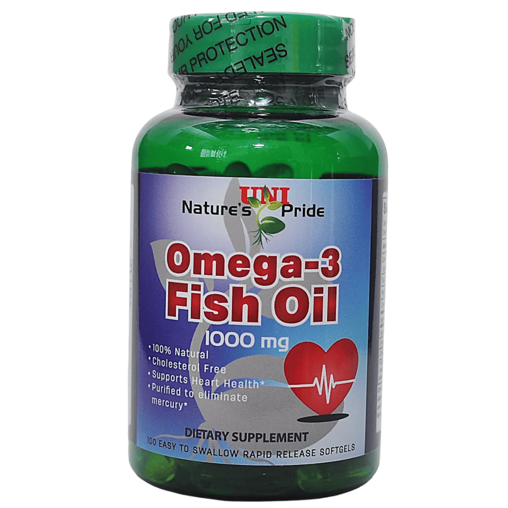 Uni-Nature's Pride Omega-3 Fish Oil 1000mg x100