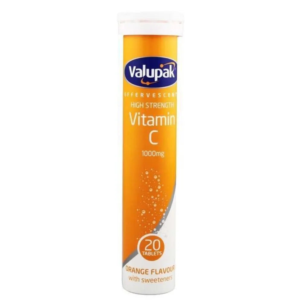 Valupak Vitamin C Effervescent 1000mg x20
