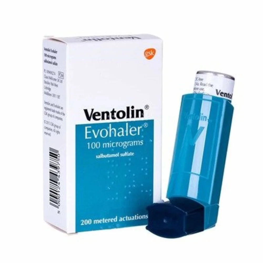 Ventolin Evohaler 100mg x200 Doses