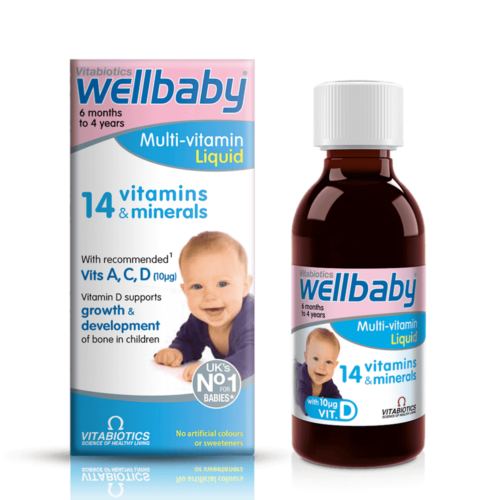 Vitabiotics Wellbaby Multivitamin Liquid 150ml