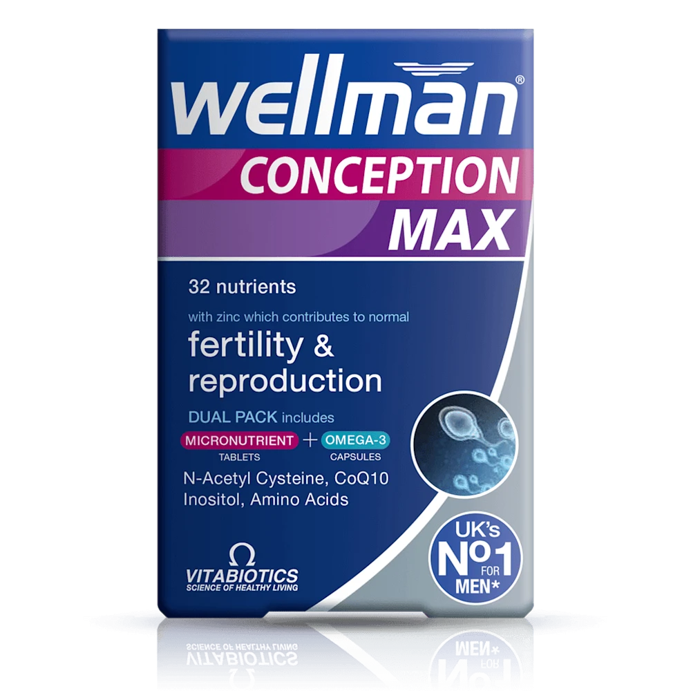 Vitabiotic Wellman Conception Max X84