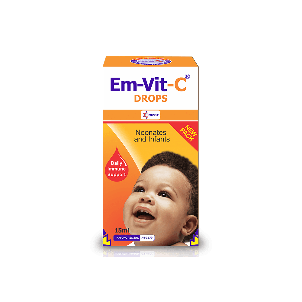 Em-Vit-C Vitamin C 100mg/ml Drops x1