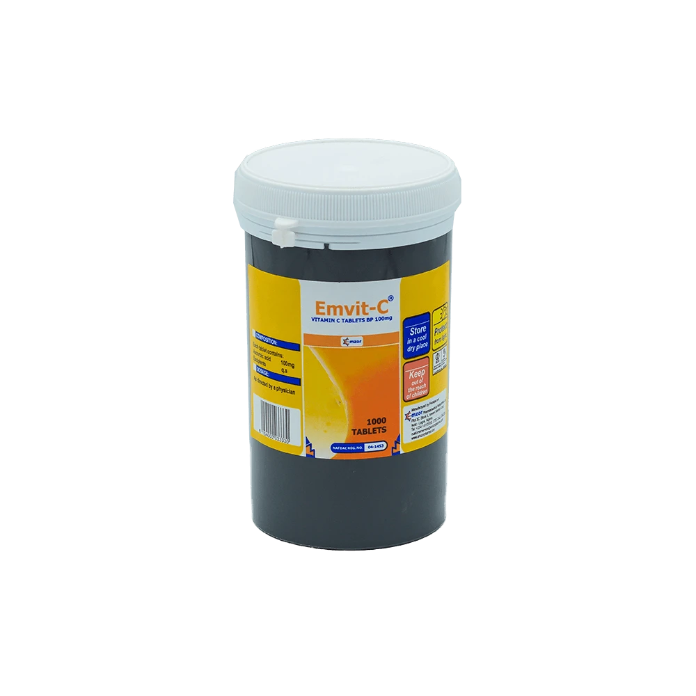 Emvit C Vitamin C 100Mg X1000