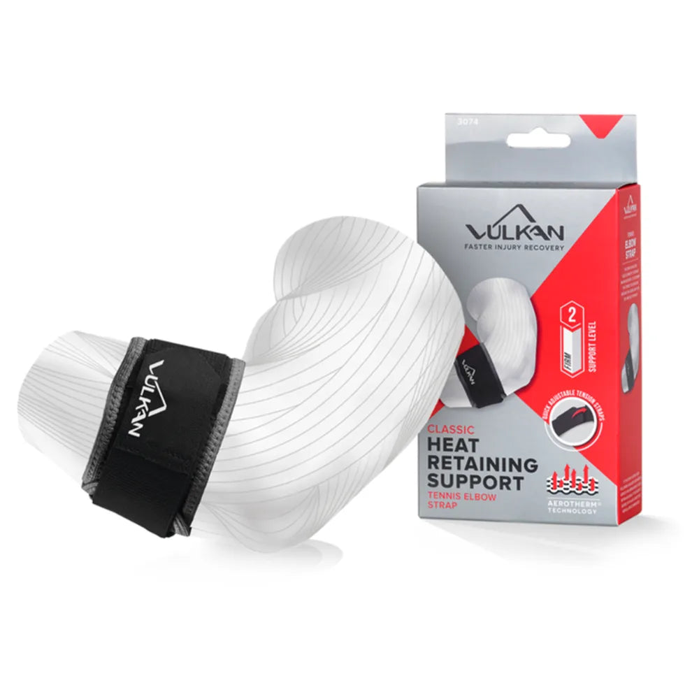 Vulkan Classic Heat Retaining Support Tennis Elbow Strap 3074