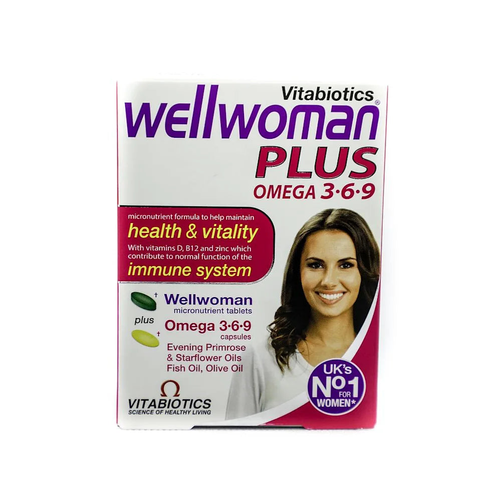 Wellwoman Plus Omega 3-6-9 Tablets/Capsules x 56