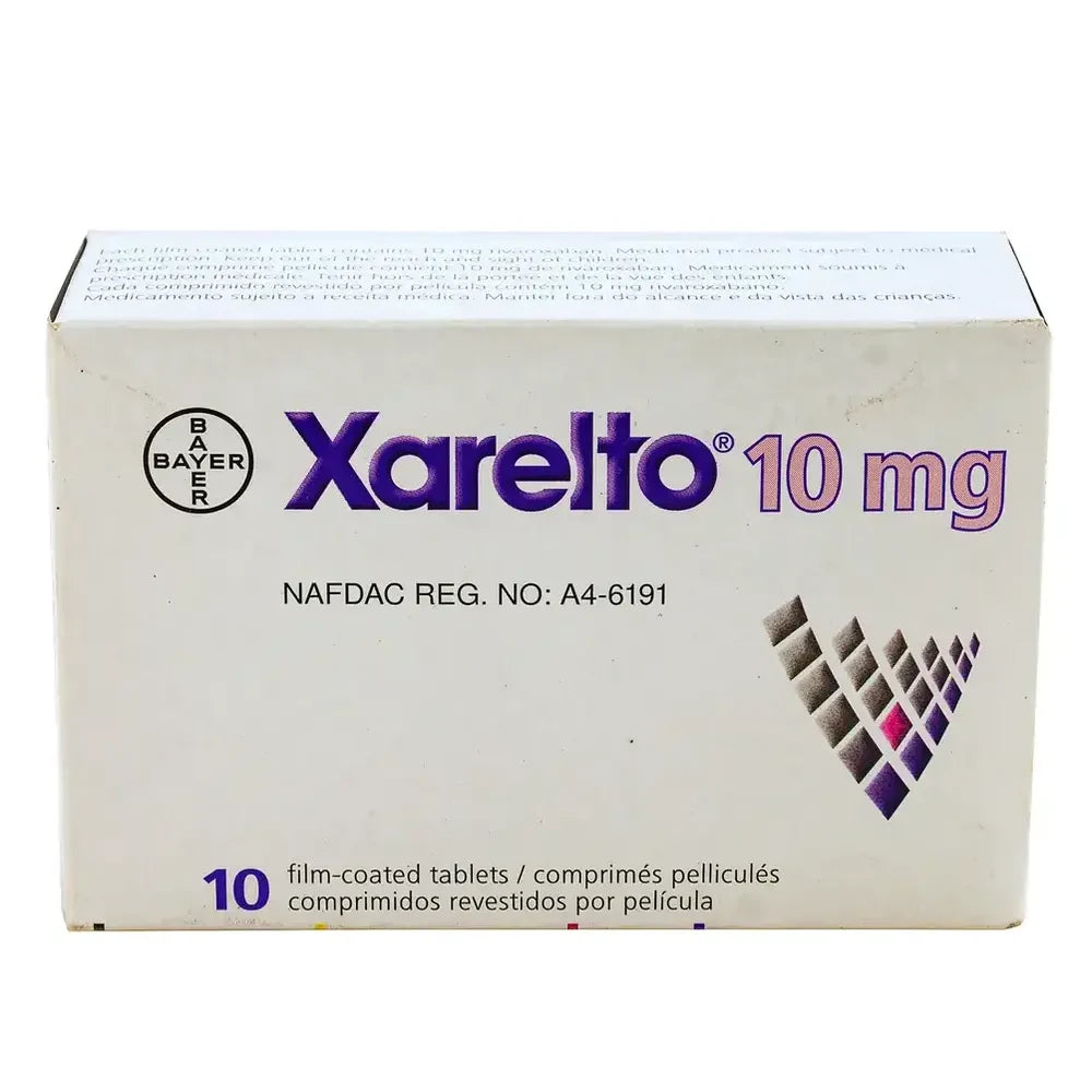 Xarelto 10mg Tablets x10