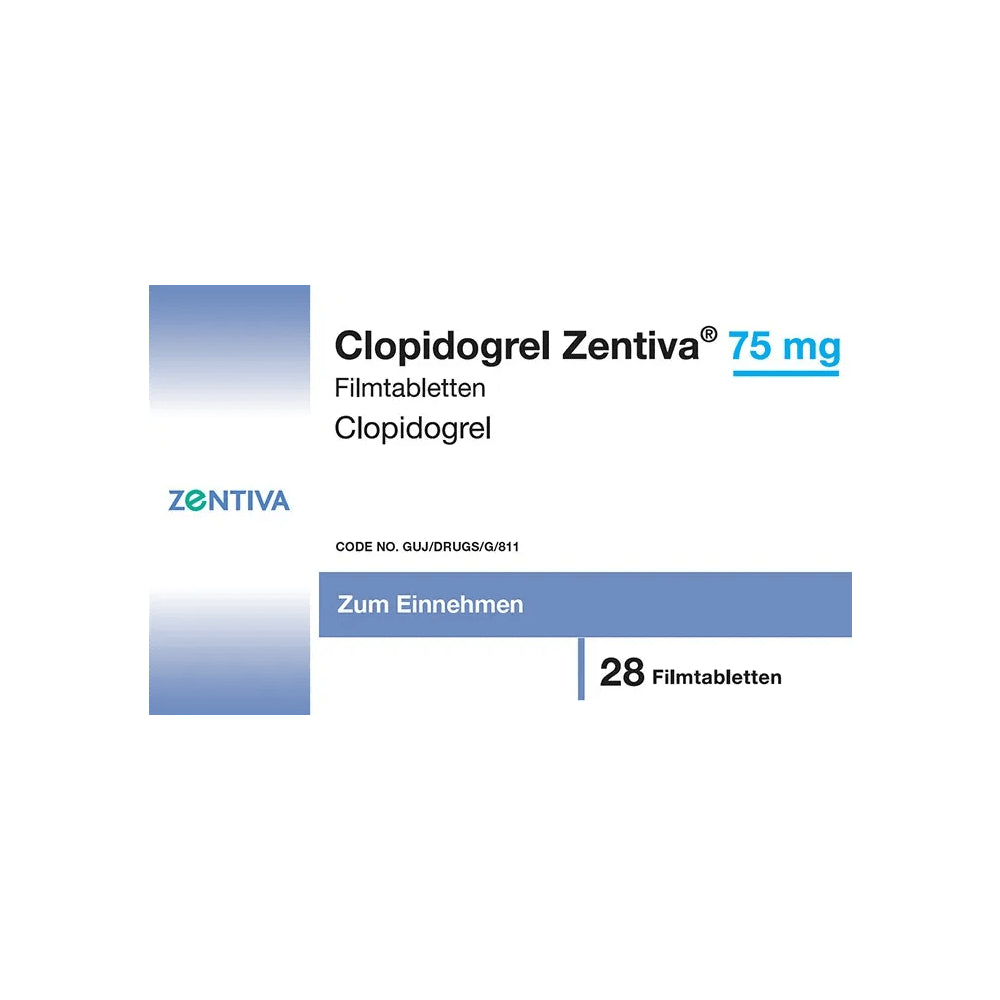 Zentiva Clopidogrel 75mg x28