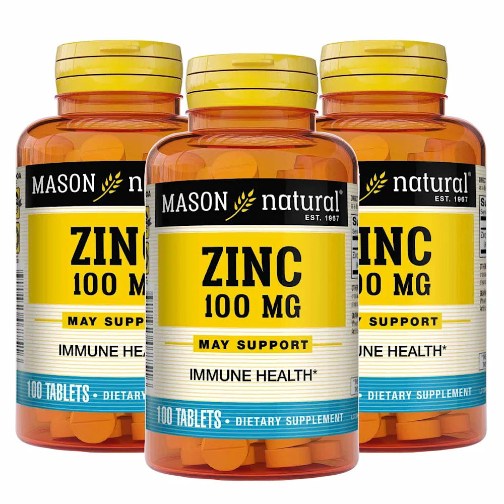 Zinc (Mason) 100Mg X100