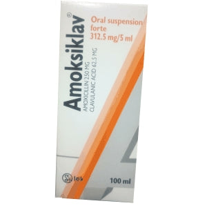 Amoksiklav 312.5mg/5ml Suspension