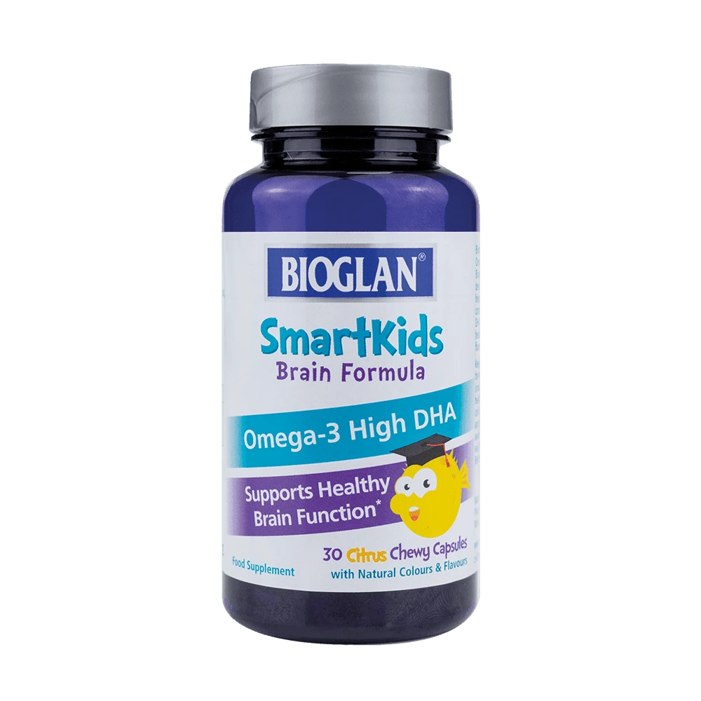 Bioglan SmartKids Brain Formula Omega-3 Capsules x 30