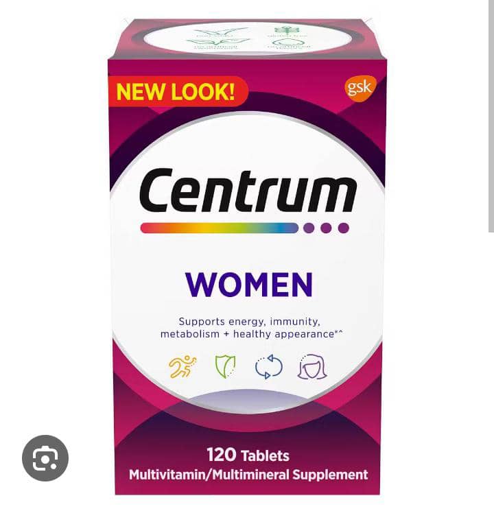 Centrum Women Multivitamin Tablets X 120