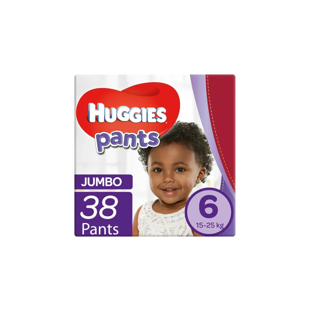 Huggies Nappy Pants Size 6J x38