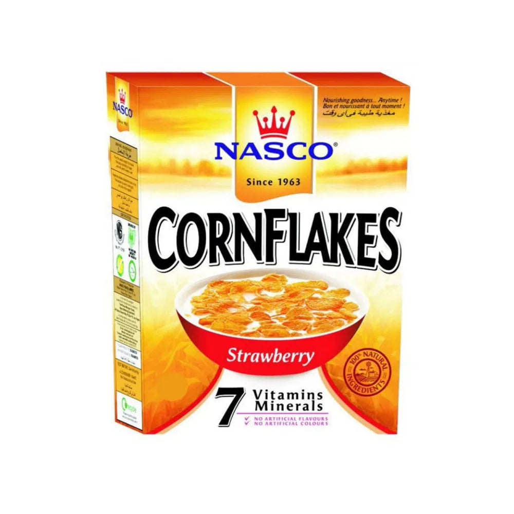 Nasco Cornflakes Strawberry 350G x1