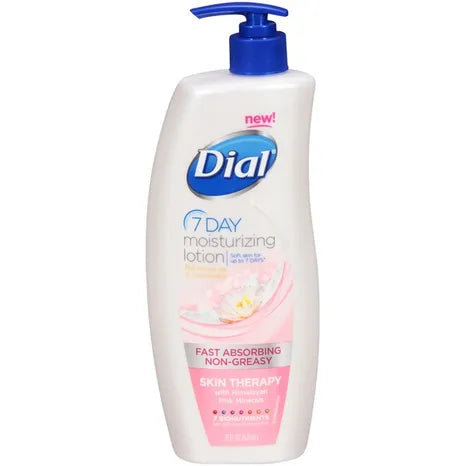 Dial 7 Day Skin Therapy Moisturizing Lotion with Himalayan Pink Minerals