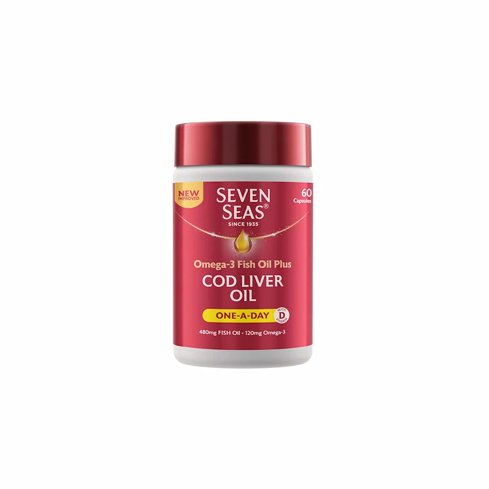 Seven Sea One-A-Day Pure Cod Liver Oil x 60