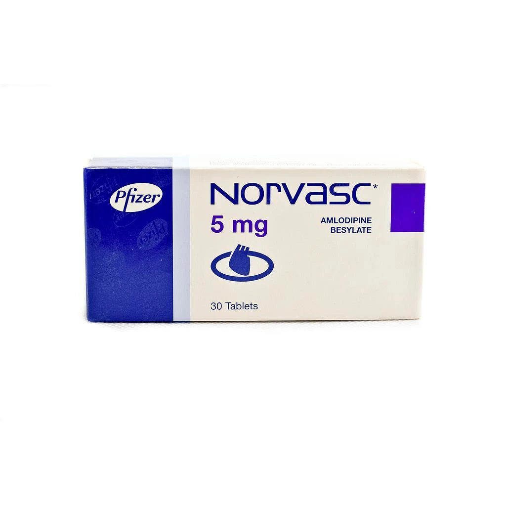 Norvasc 5mg x 30