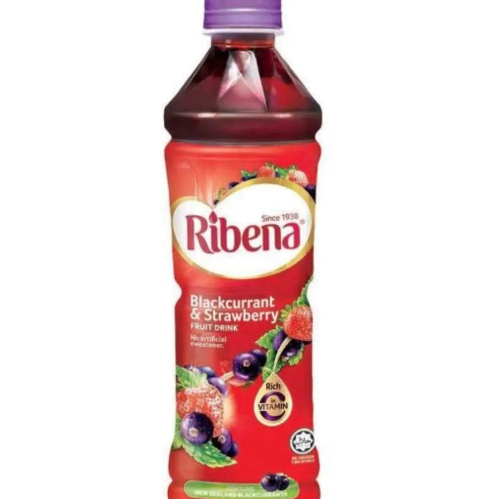 Ribena Rtd Blackcurran/Straw 450ml x1