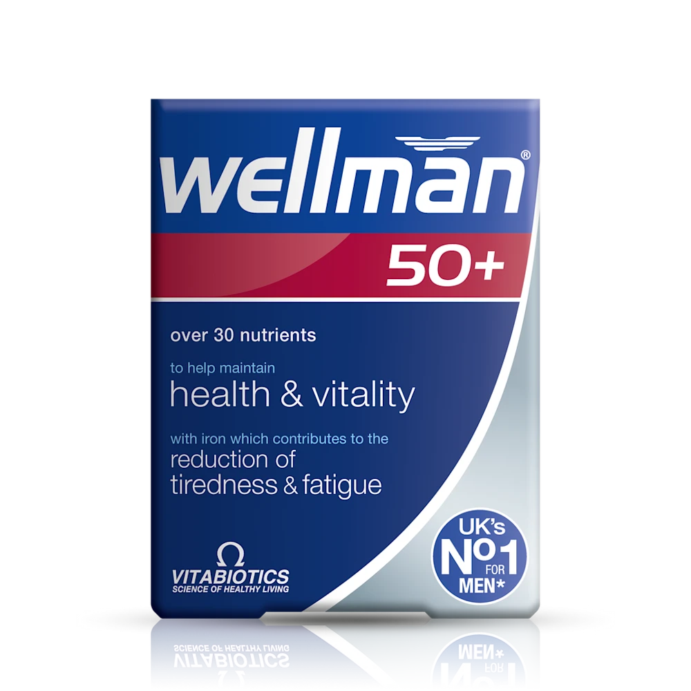 Wellman 50+ Tablets x 30