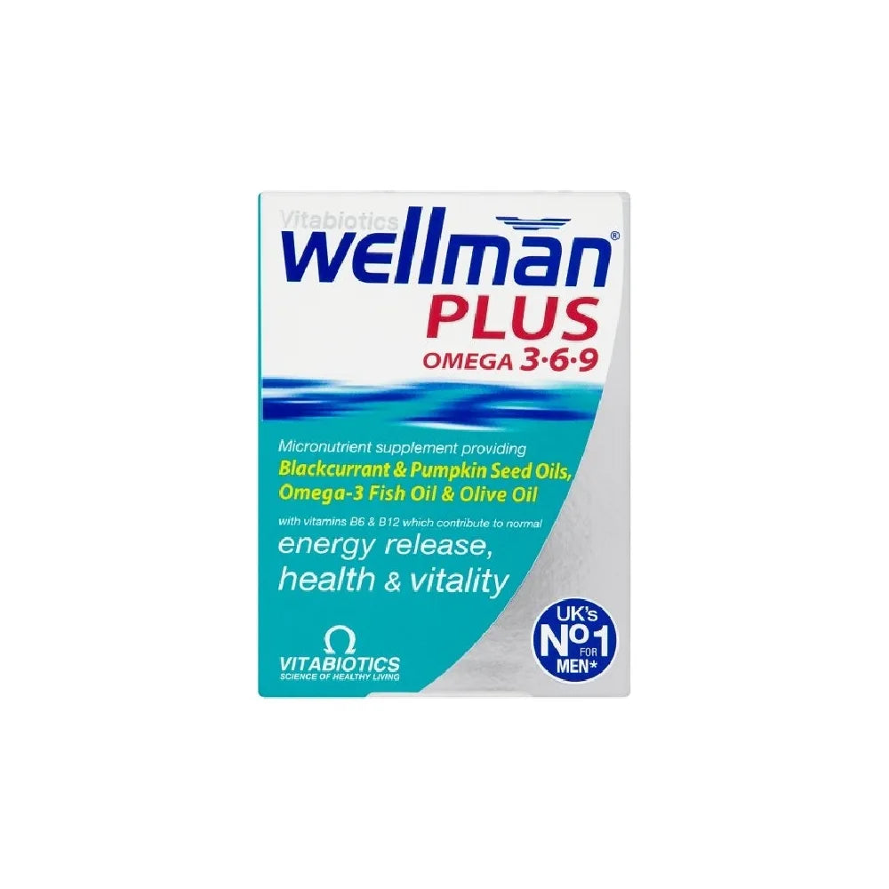 Wellman Plus Omega 3-6-9 Tablets/Capsules x 56