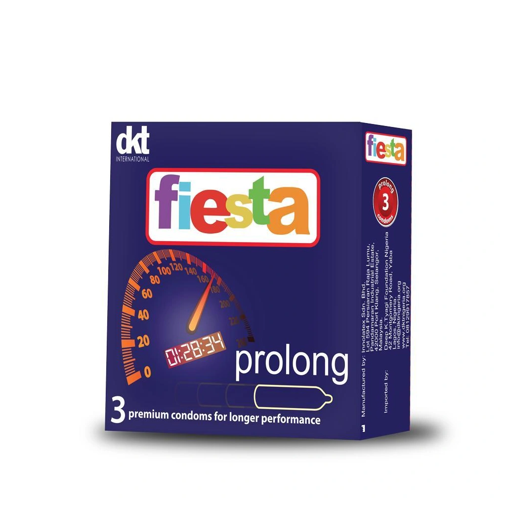 Fiesta Prolong Condoms X 3