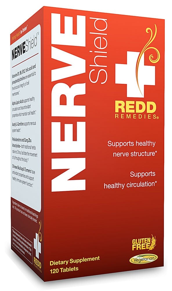 Redd Remedies Nerve Shield Supports Healthy Nerve Function x 60 Tablets