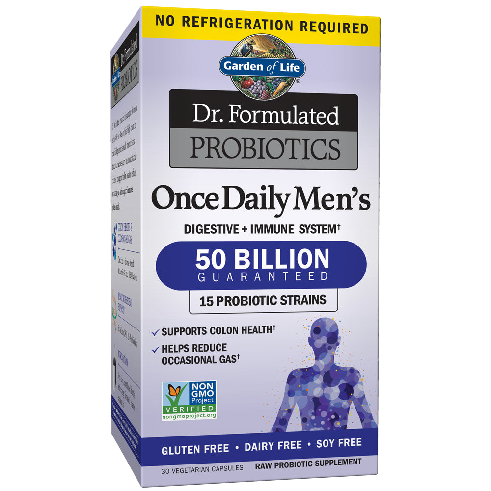 Garden of Life Probiotics Once Daily Men's Capsules X 30