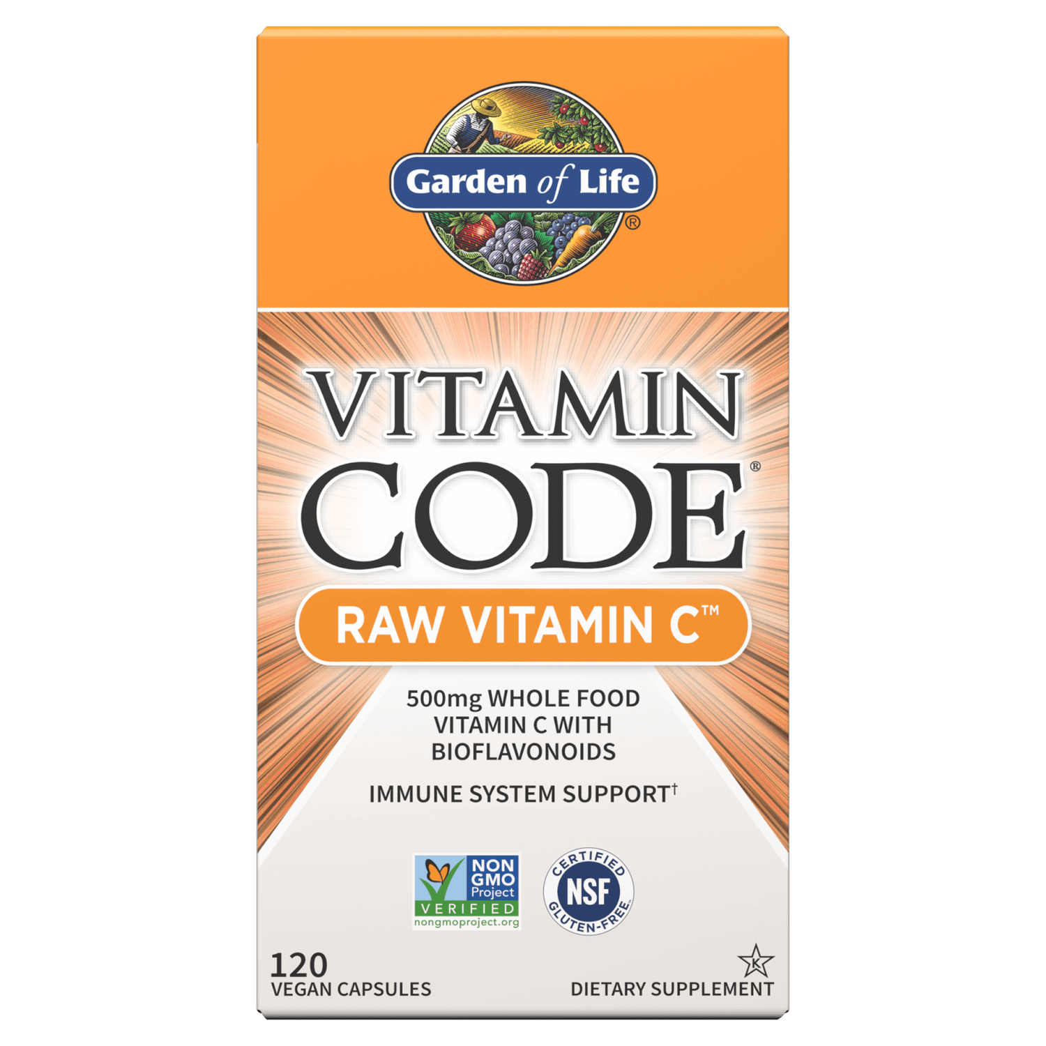 Vitamin Code Raw Vitamin C X 120 Capsules