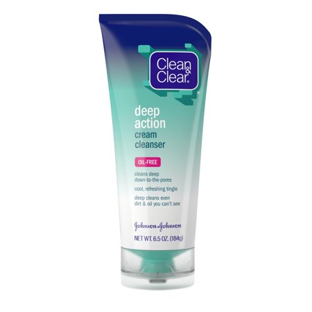 Clean & Clear Deep Action Cream Facial Cleanser