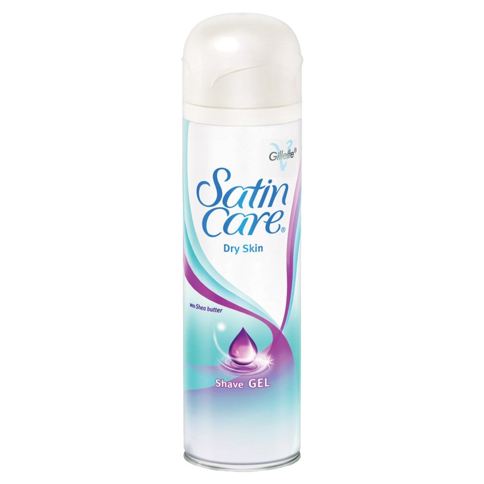 Gillette Satin Care Dry Skin Shave Gel with Shea Butter 200ml