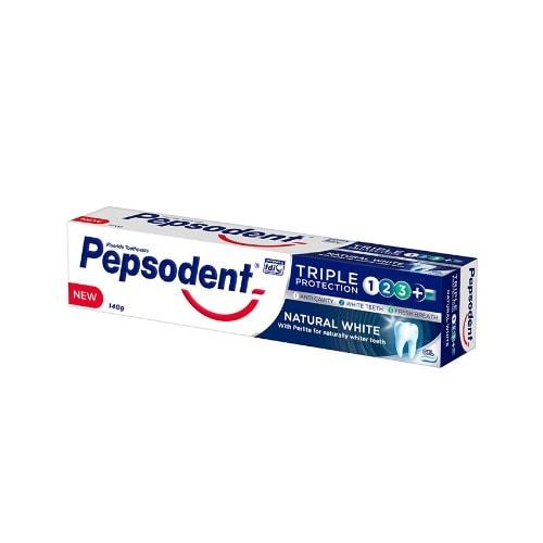 shop Pepsodent Triple Protection Natural White Toothpaste from HealthPlus online pharmacy in Nigeria