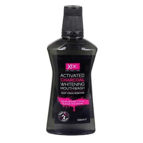 shop XOC Activated Charcoal Whitening Mouthwash 500ml from HealthPlus online pharmacy in Nigeria