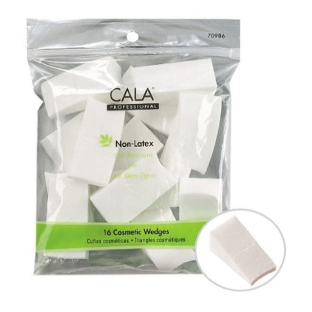 Cala Professional Oil Non-latex Cosmetic Wedges X 16