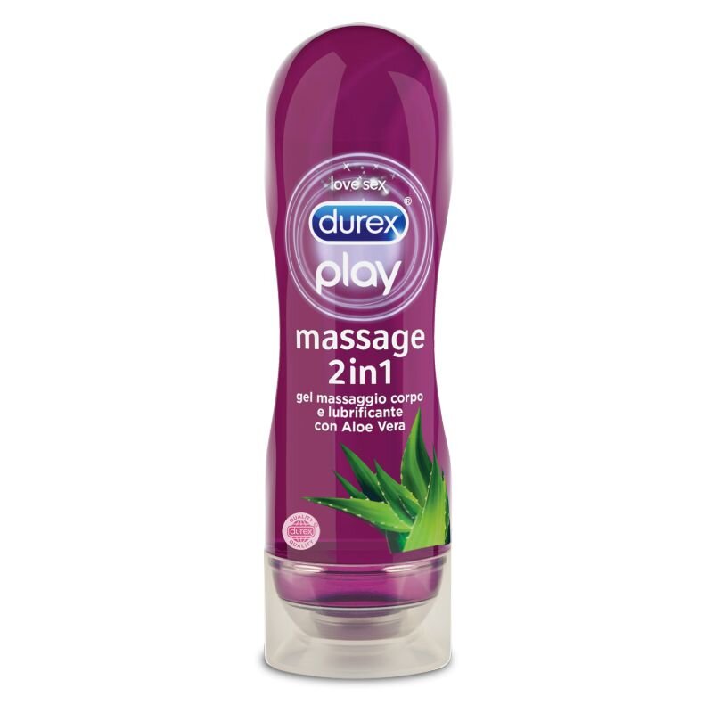 Durex 2in1 Massage Gel with Aloe Vera 200ml