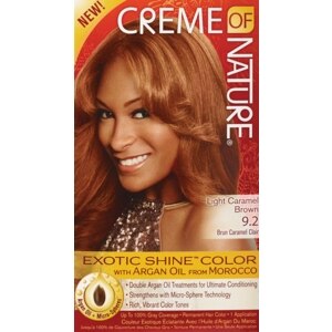 Creme of Nature Exotic Shine Hair Color 9.2 (Light Caramel Brown)