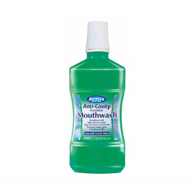Active Oral Care Anti-Cavity Mouthwash (Smooth Fresh Mint) 500ml