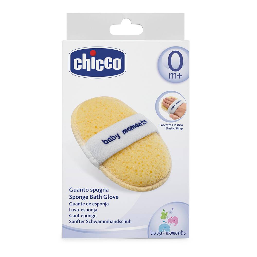 Chicco Baby Moments Bath Sponge 0m+