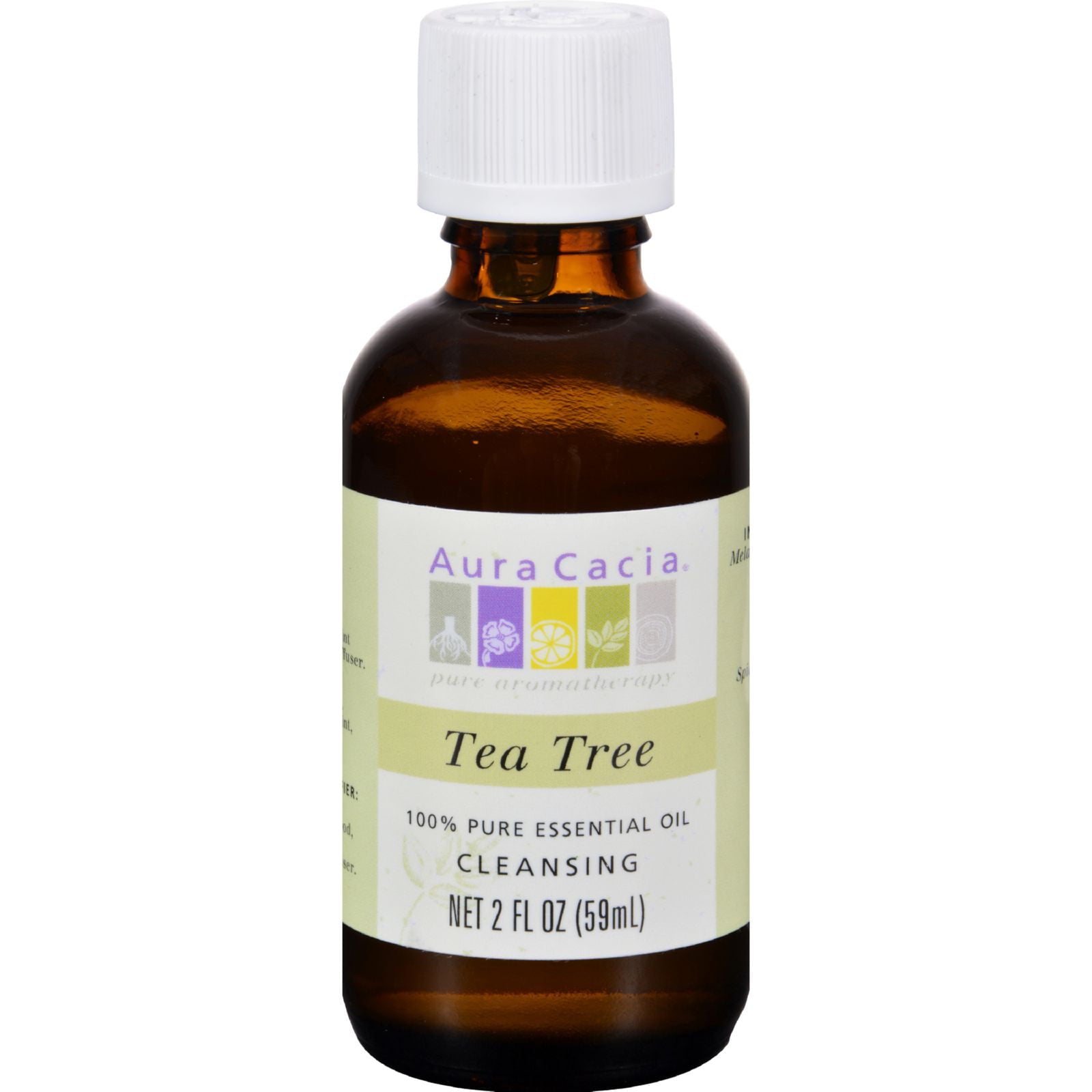 Aura Cacia 100% Pure Essential Oil Tea Tree 2 fl oz