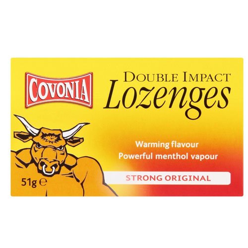 Covonia Double Impact Lozenges (Strong Original) 51g