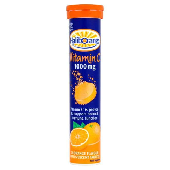 Haliborange Effervescent Vitamin C (Orange) 1000mg x 20