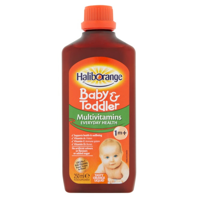 Haliborange Baby & Toddler Multivitamin Liquid 1m+ 250ml