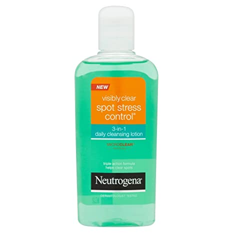 Neutrogena Visibly Clear Spot Stress Control 3-in-1 Daily Cleansing Lotion